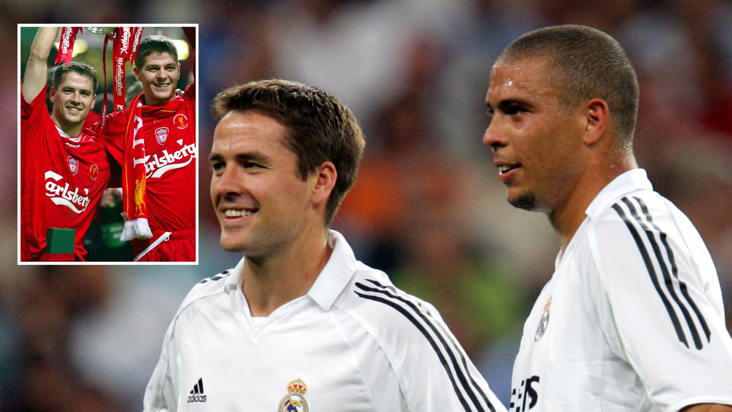 Michael Owen snubbed Ronaldo and Steven Gerrard when naming the 'best player' he played with 