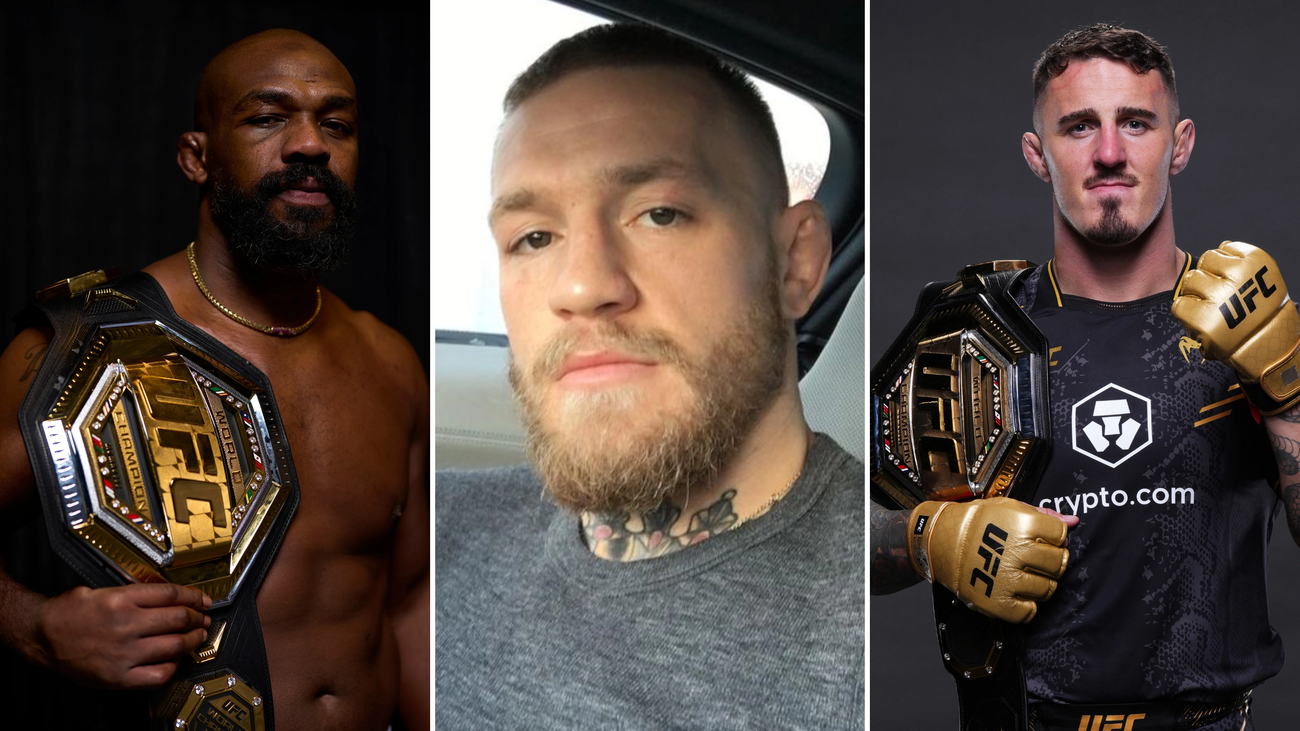 Conor McGregor makes his feelings clear on Jon Jones vs Tom Aspinall fight in now-deleted post which stunned UFC fans
