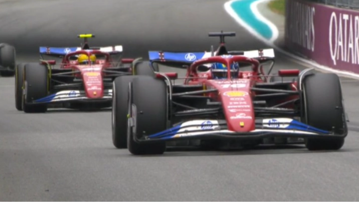 Lewis Hamilton loses it with Ferrari in explosive team radio transcript after controversial Charles Leclerc Miami GP decision