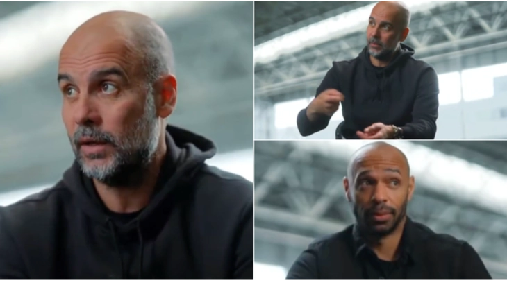 Fans believe Pep Guardiola aimed 'dig' at two Manchester United stars ahead of Champions League final