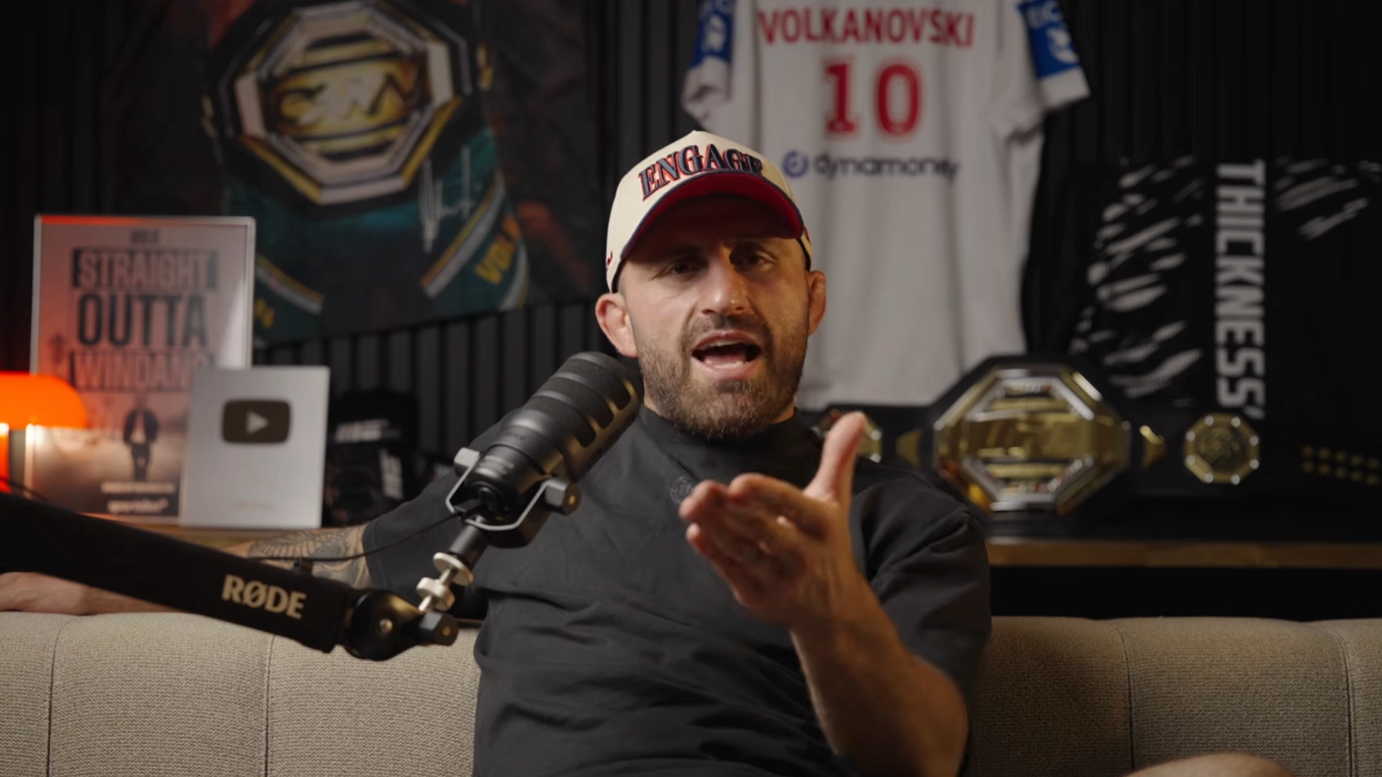 Alexander Volkanovski snubs Jon Jones when naming his 'top five UFC GOATs' in history