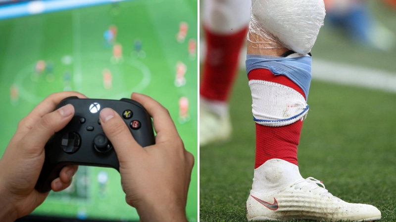 League Two player suffered bizarre injury playing on his Xbox