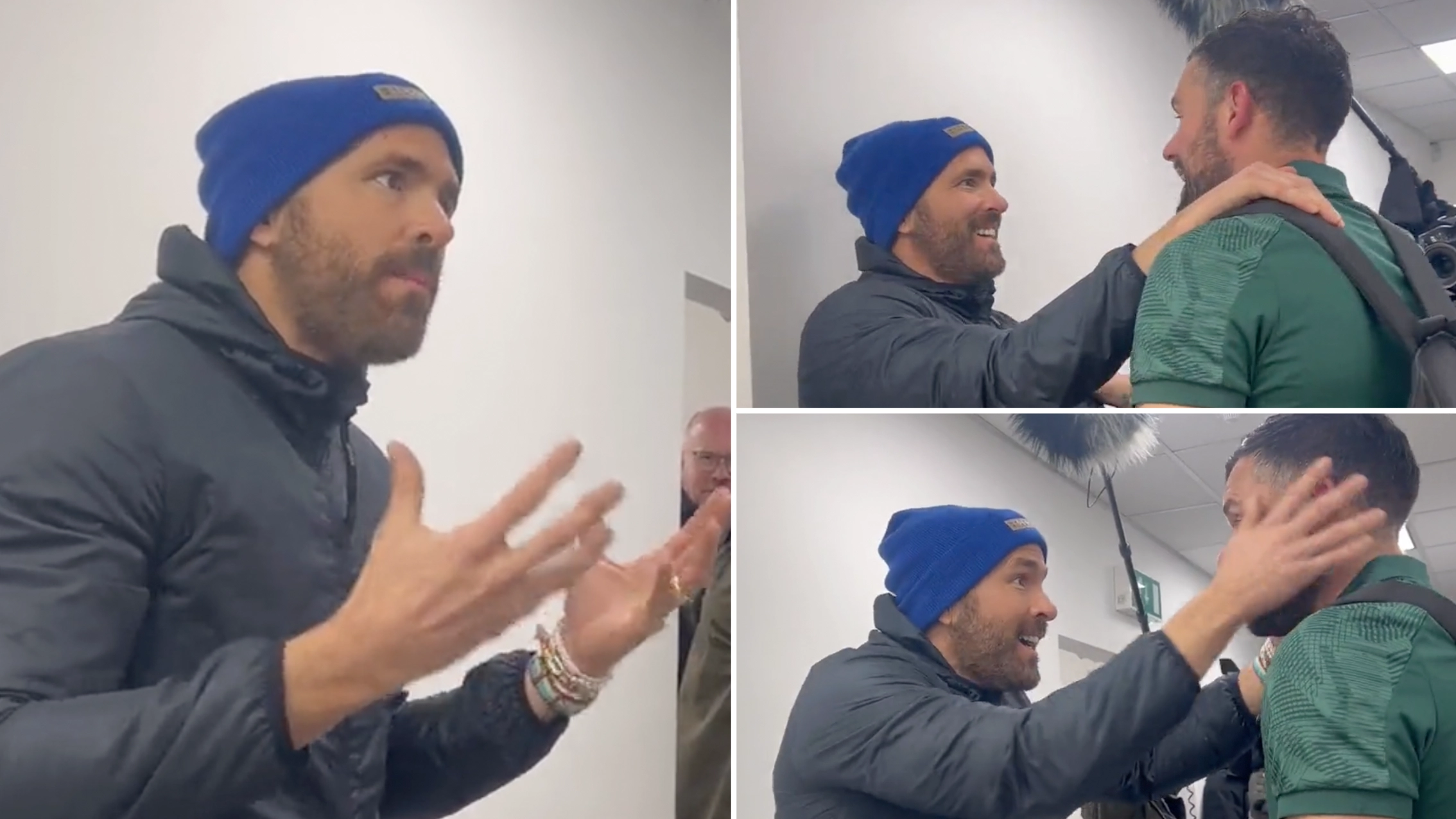 'You son of a b***h!' - Ryan Reynolds and Ben Foster embrace in emotionally charged interaction after crucial penalty save for Wrexham