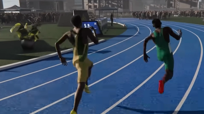 3D simulation shows what would happen in a 200m race between Usain Bolt and teenage sensation Gout Gout