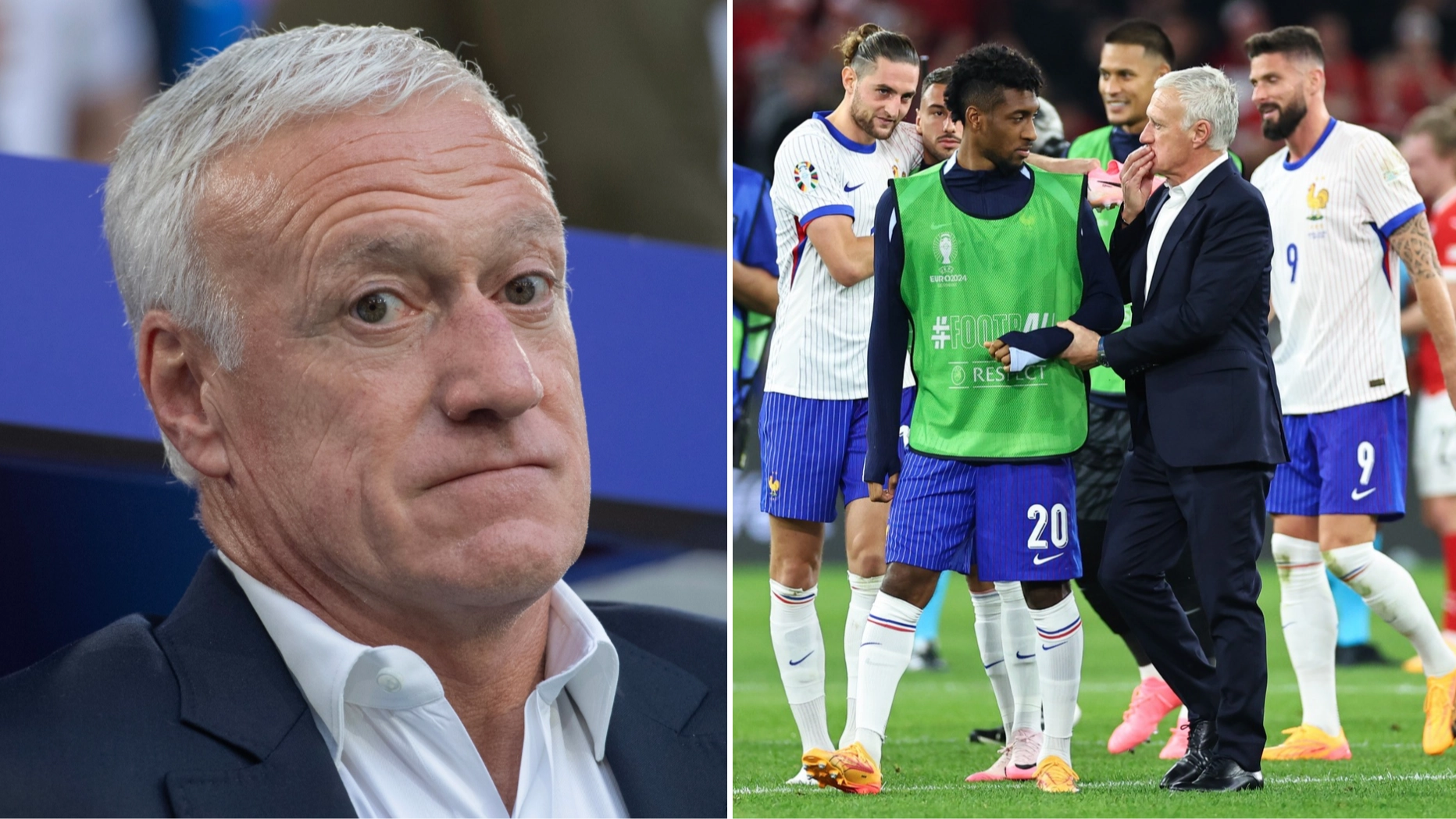 France suffer two more injury blows after Kylian Mbappe setback at Euro 2024