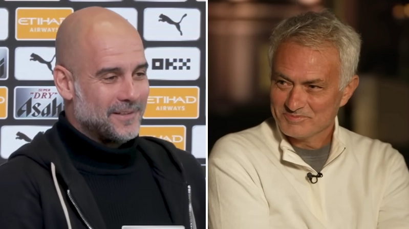 Jose Mourinho holds nothing back with vintage response to Pep Guardiola's unprompted dig at him