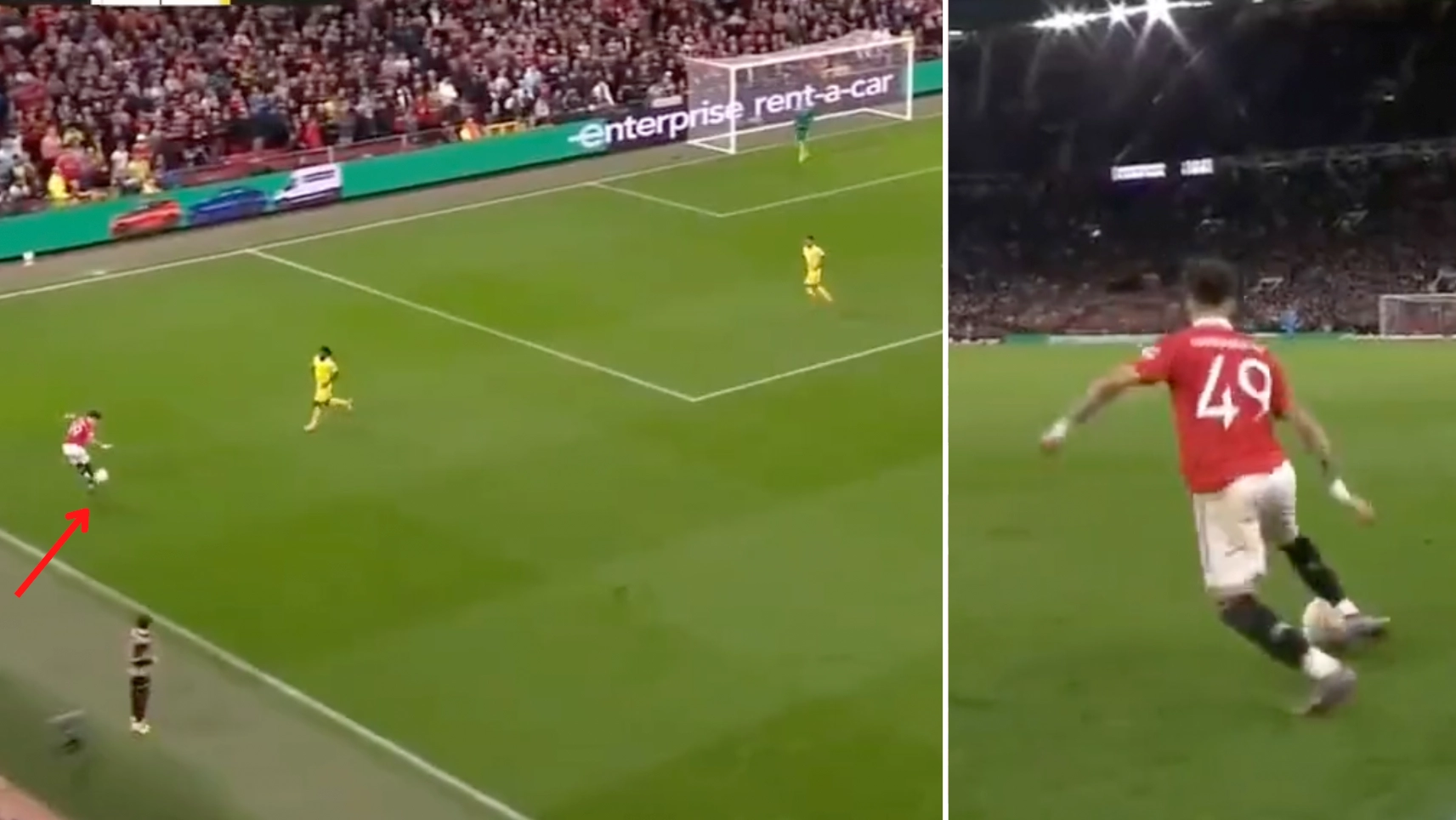 Alejandro Garnacho produced filthy touch for Man United against Sheriff, he's a born entertainer