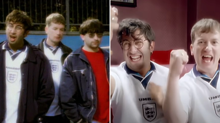 England fans amazed after finding out how much David Baddiel and Frank Skinner make from 'Three Lions'