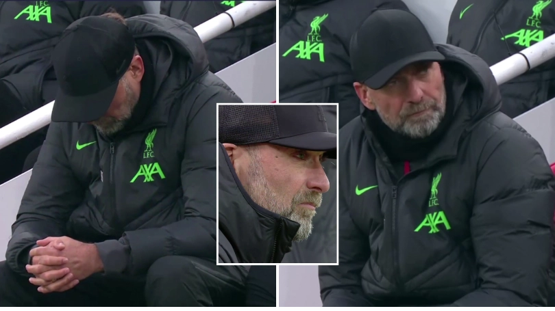 Jurgen Klopp looked incredibly emotional as Anfield belted out 'You’ll Never Walk Alone'
