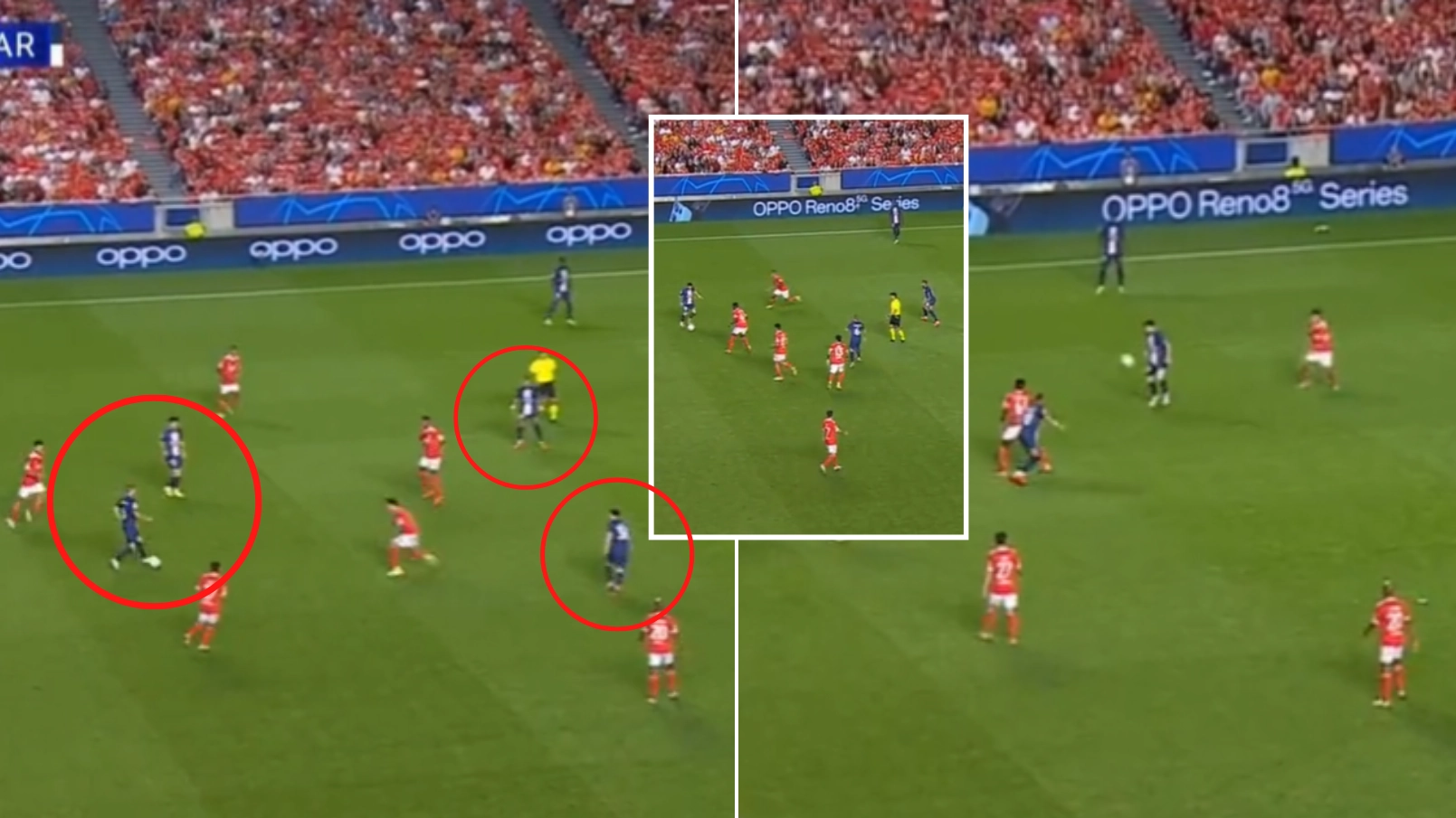Video of Messi, Neymar, Verratti and Vitinha toying with Benfica shows how good they're in tight spaces