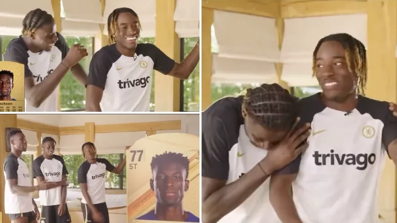 Noni Madueke brutally mocks Nicolas Jackson over Chelsea striker's EA FC 24 rating