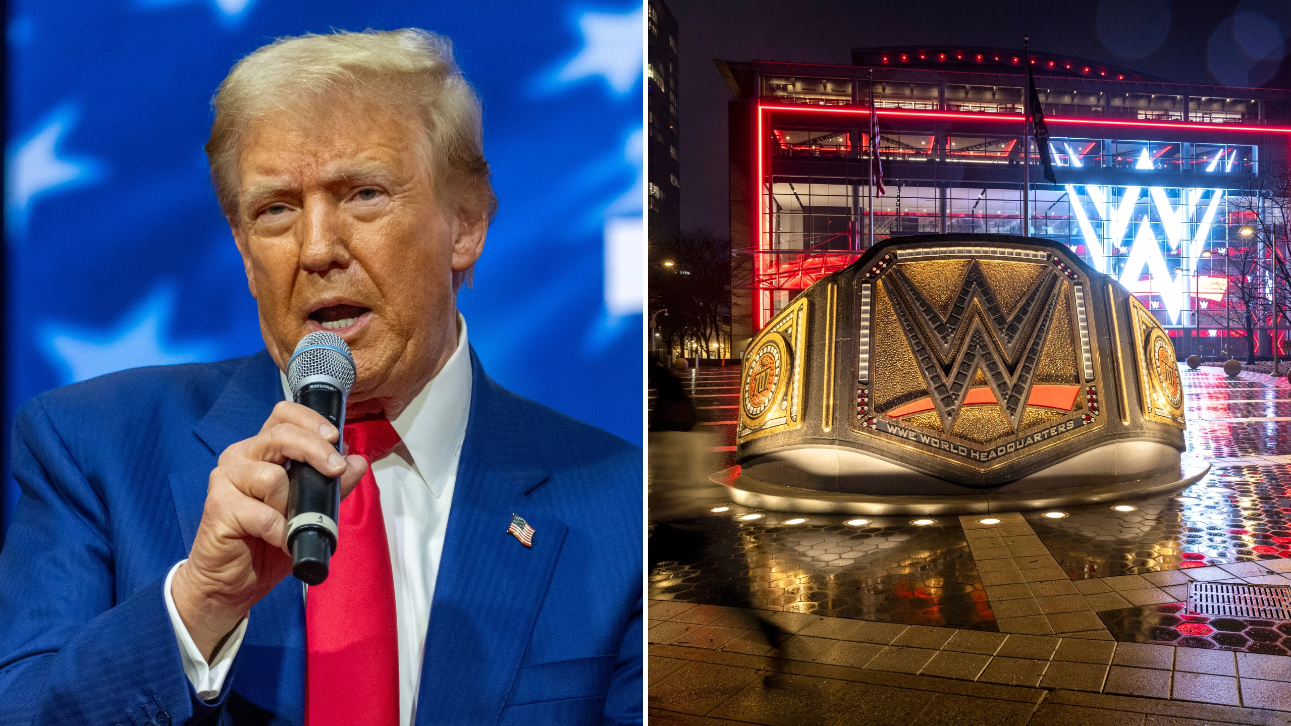 Donald Trump set to appear on WWE legend's podcast after Joe Rogan hint as fans react to shock news