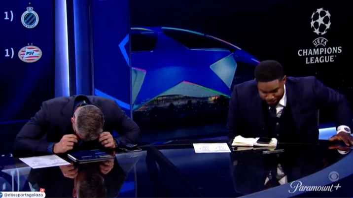 Micah Richards leaves the CBS studio speechless after his David Beckham comment goes horribly wrong
