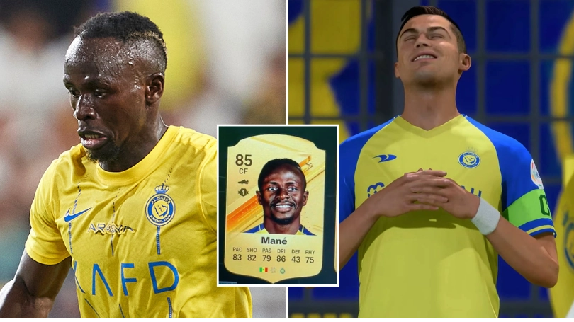 The top 10 highest-rated Saudi Pro League players in EAFC 24, featuring 85-rated Sadio Mane