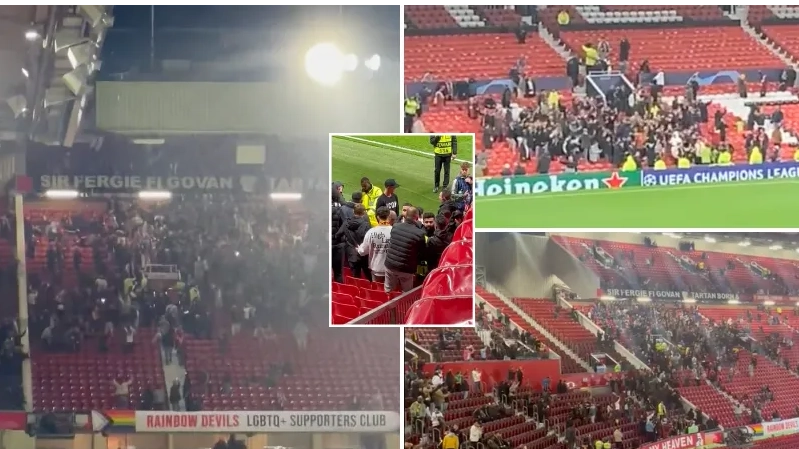 Man Utd fans outraged at how Galatasaray fans got in home end for 3-2 win at Old Trafford
