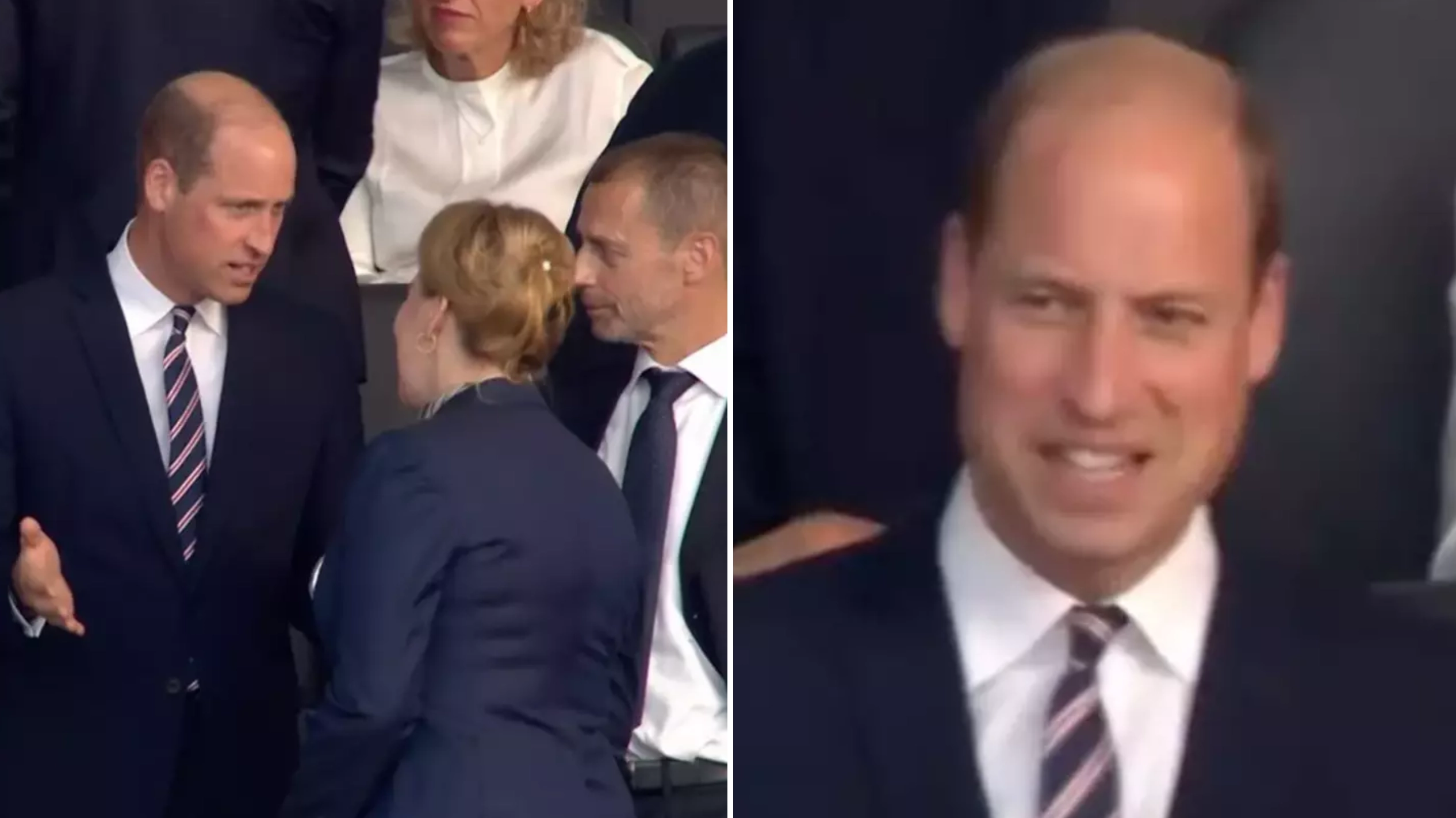 Lip reader reveals incredible insult Prince William produced after tense Euro 2024 final talk