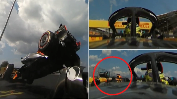 Unseen 360-degree angle of Max Verstappen and Lewis Hamilton's crash emerges and it tells the story