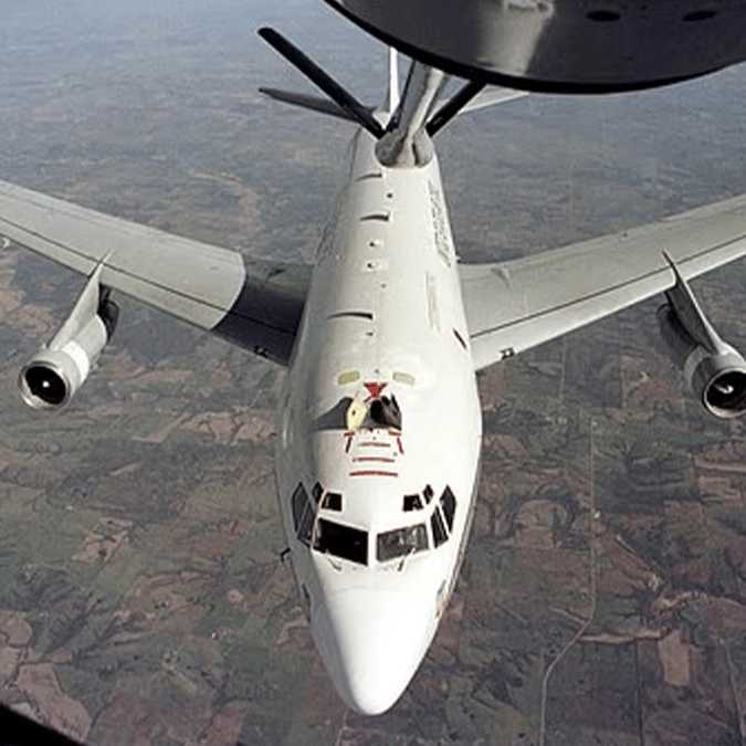 Concern sparked after America's 'nuclear sniffer' jet makes strange journey across US states