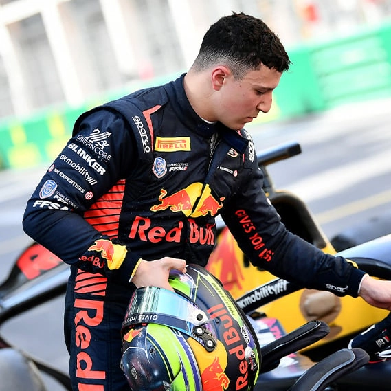 Jaw-dropping video shows 'otherworldly' reaction time of F2 driver as he avoids potentially fatal collision