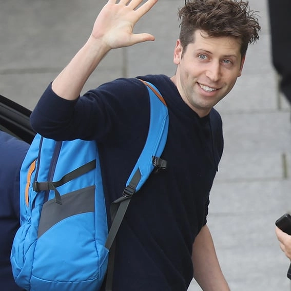 ChatGPT CEO jokes about his blue backpack that could 'destroy' AI