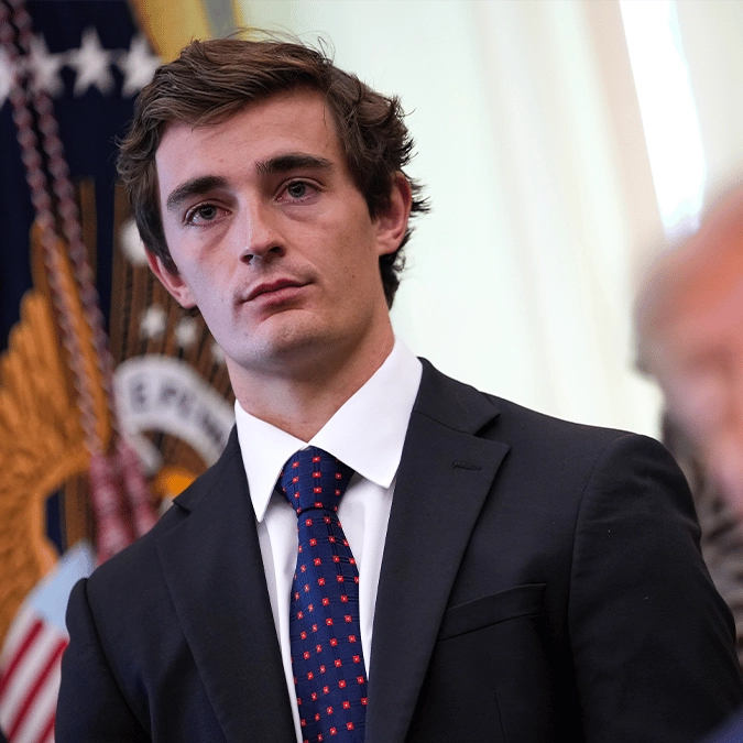 Trump hands YouTuber Nick Shirley $10,000 check for unusual assignment