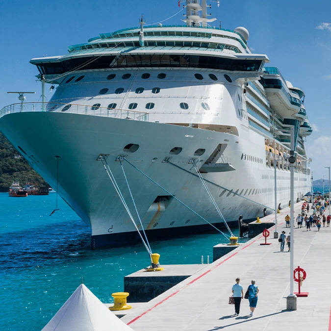 What actually happens on a cruise during a tsunami as passengers report being 'left behind'