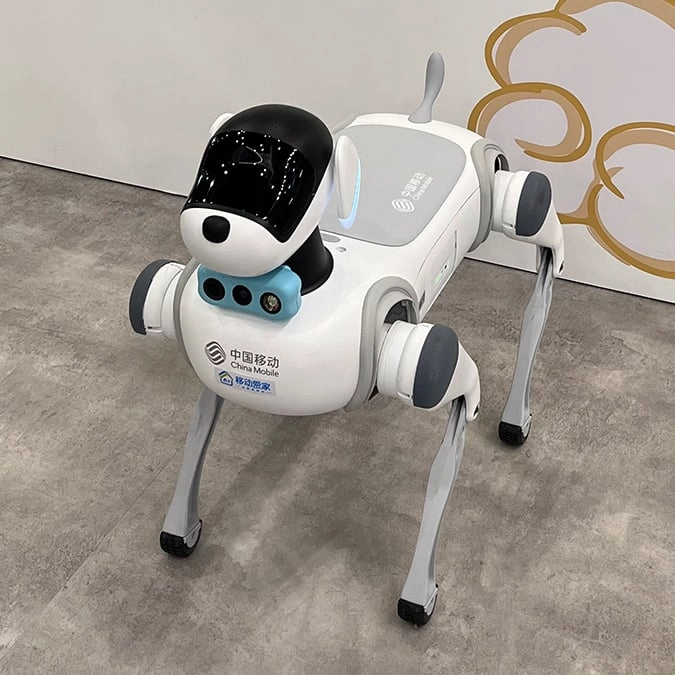 Robot guard dog doubling as home security will soon patrol houses after developments by Chinese tech firm