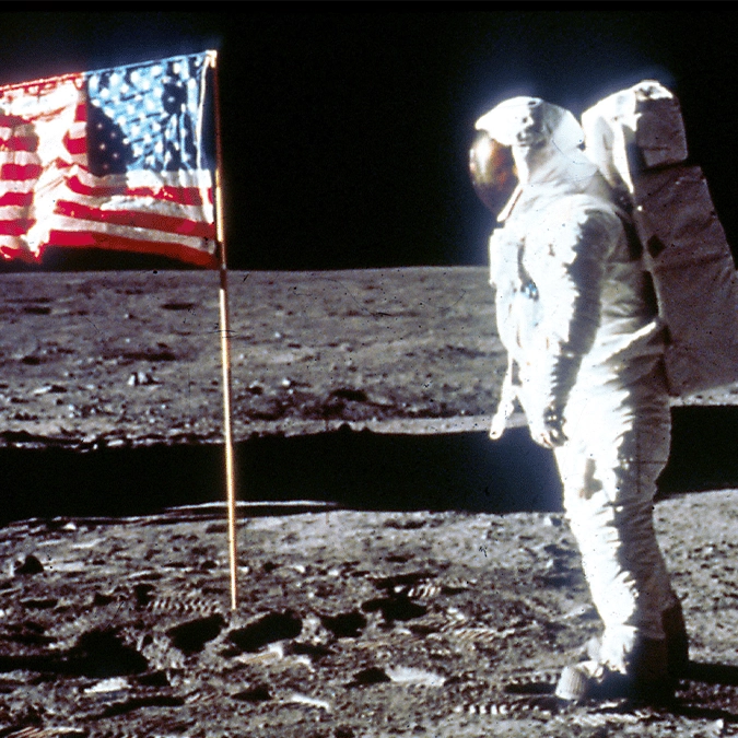 Digital artist enhances iconic photo of Moon landing and was amazed at what he found