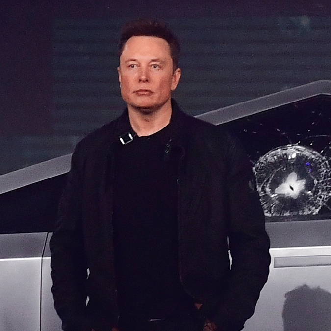 Elon Musk forced to halt all Cybertruck deliveries after glued on parts start falling off