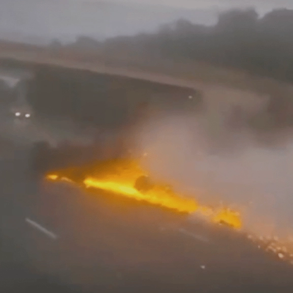 Police release frightening footage of a drink-driver crashing into another car