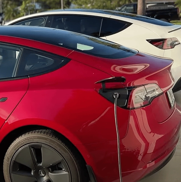 Couple who bought a Tesla each drove 500 miles a week were left in shock after comparing electricity bills