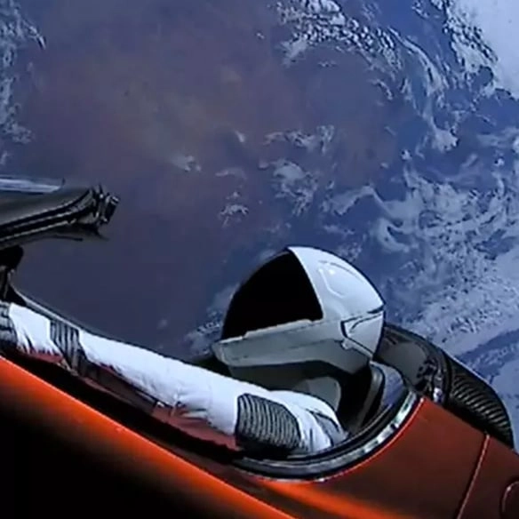 Scientists have estimated the probability of the Tesla Elon Musk launched into space hitting Earth