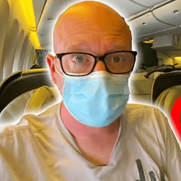 YouTuber branded ‘one brave man’ after flying on airline banned in Europe and America