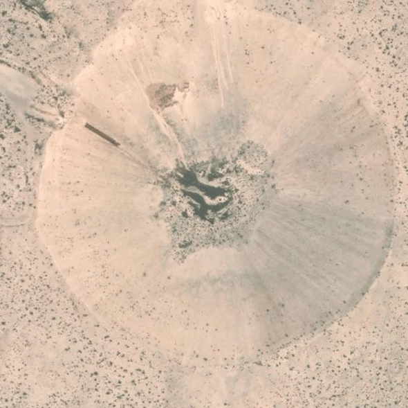 Man claims he's discovered evidence of a ‘nuke town’ near Area 51 after spotting mysterious details on Google Earth