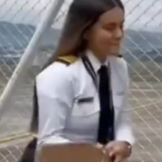 Bizarre footage shows spanking ritual pilots go through after finishing their training