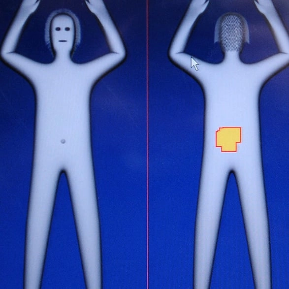 Airports were forced to make serious changes to x-ray machines after it was revealed what they could actually see