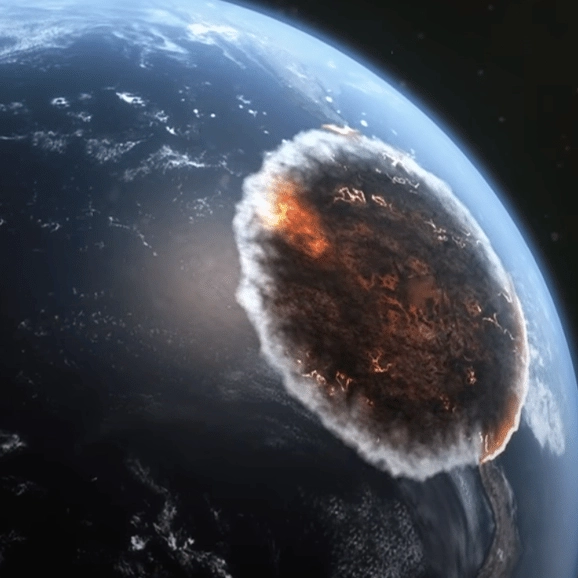 Fascinating video shows catastrophic effects a coin-sized back hole would have landing on Earth