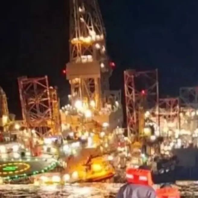 How the seabed can suddenly give way beneath an oil rig as Prospector 5 operator reveals sinking findings