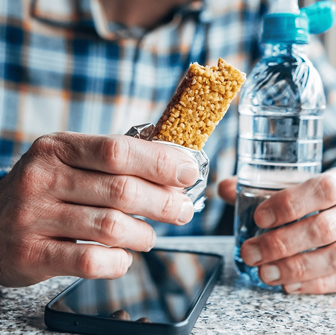 Disturbing thing that happened after man ate 20 protein bars every single day