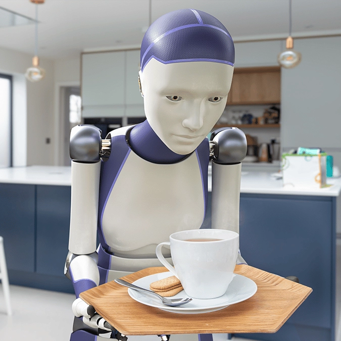 Expert makes chilling prediction robot butlers could be a reality by 2030 but they come with a huge risk