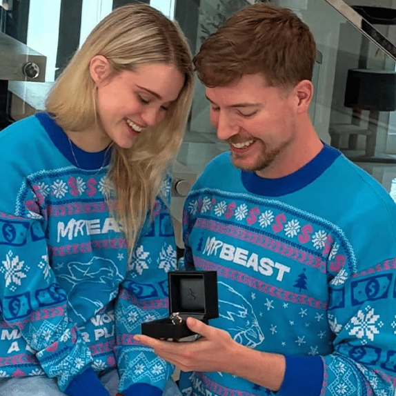 People convinced MrBeast's proposal announcement is actually AI after spotting multiple 'weird' details