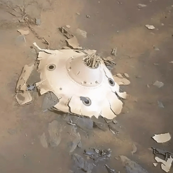 NASA’s Mars helicopter found 'otherworldly' wreckage on planet's surface