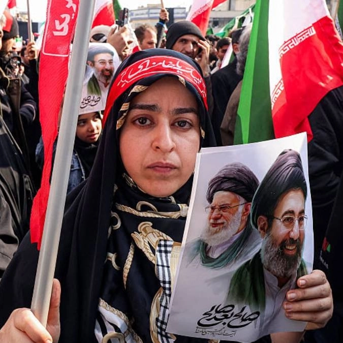 Disturbing message written on missile as Iran appoints new supreme leader