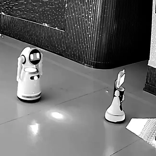 CCTV footage reveals eerie conversation between AI robot workers as they're convinced to 'quit their jobs'