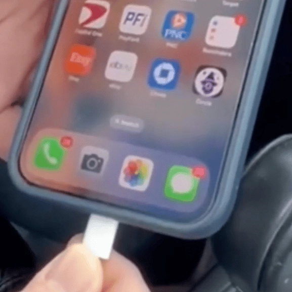 Woman shares 'hilarious' hack that makes your iPhone 'speak' out loud after plugging it in to charge