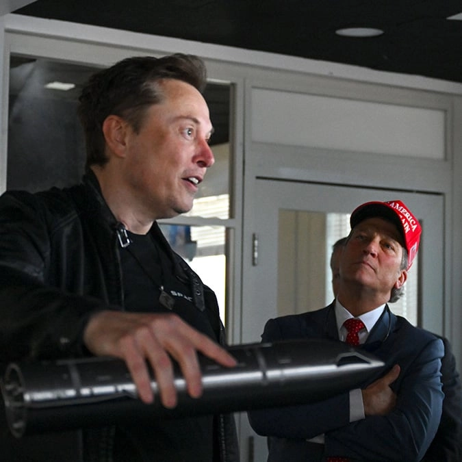 Elon Musk issues three-word response after SpaceX rocket bursts into ...