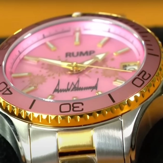 Donald Trump's golden phone has everyone talking about his $640 'Rump' watch scandal
