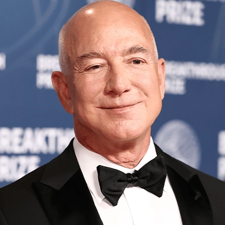 Moment Jeff Bezos falls face first onto the ground while rushing to greet fiance from Blue Origin flight