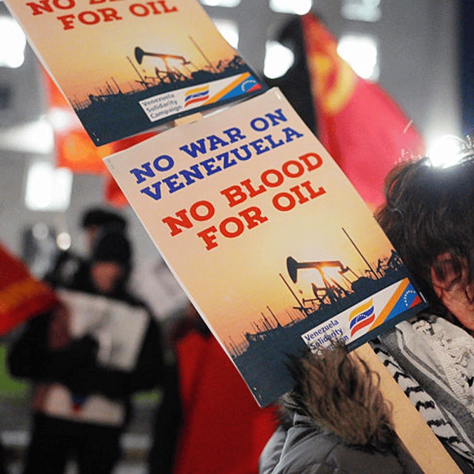 Oil prices plummet as Donald Trump says Venzuela is 'turning over' millions of barrels