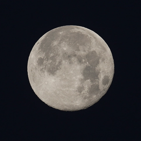 Astronomer captures moment unknown object lights up the moon in incredible footage